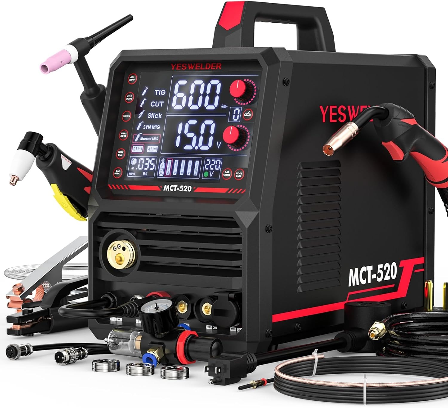 YESWELDER MCT-520 Review: A True 6-in-1 Powerhouse for DIY Welding and Cutting